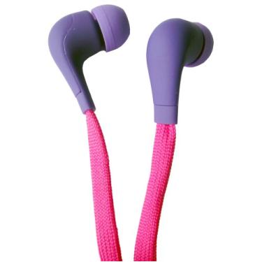 Imagem de Kokopa Fones de ouvido estéreo de música e mãos livres com conector de 3,5 mm e fones de ouvido extra multidimensionados