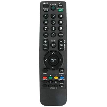 Imagem de ALLIMITY AKB69680401 Controle remoto substituto para LG TV 19LH20 19LU55 22LH20 26LU55 27LU55 32CL20 32CL40 37LH30 37LH40 37LH41 37LH55 42LH20 42LH30 47CL40 47LF11 47LF21 47LH40 0 55LH55