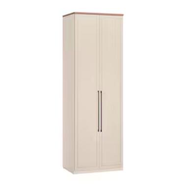 Imagem de Armário Modular Santos Andirá Toledo Areia 2 Portas Casal Areia Com Wood