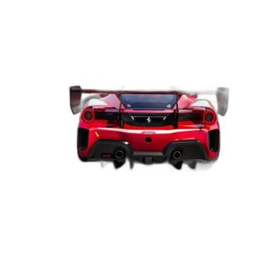 Imagem de Papel De Parede 3D Carro Ferrari Vermelha Pista 3,5M Car109 - Você Dec