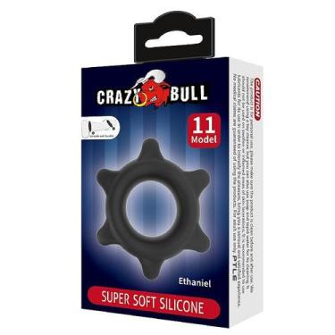 Imagem de Anel Peniano de Silicone Ethaniel Crazy Bull 2,0 X 6,5cm