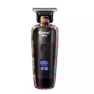 Imagem de Aparador De Cabelo Kemei Max5090 Para Homens Barba Profissional Máquina De Corte Barbeador Elétrico