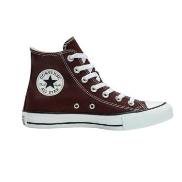 Imagem de Tenis All Star Chuck Taylor Seasonal Colors Cano Alto Marrom/branco/branco 039