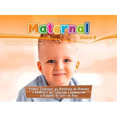 Imagem de Revista EBD MATERNAL (3 e 4 Anos) CPAD - 4º Trimestre ALUNO