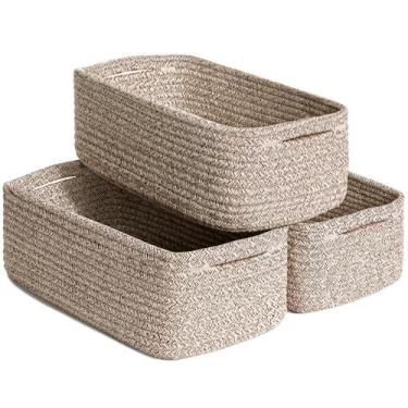 Imagem de Organizador de Cuerda de Algodón Goodpick 3 Unidades 28x18x11 cm