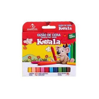 Imagem de giz de cera - koala