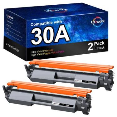 Imagem de Cartucho de toner Uniwork 30A preto compatível com HP LaserJet