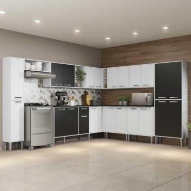 Imagem de Cozinha Completa com Armário e Balcão Xangai Pop Multimóveis - MULTIMO