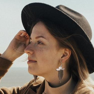 Imagem de Western Cowgirl Chapéu esmaltado brilhante strass borla brincos pendentes baile shows country roupas cowboy roupas rodeio joias presente para mulheres, cristal preto e chapéu branco