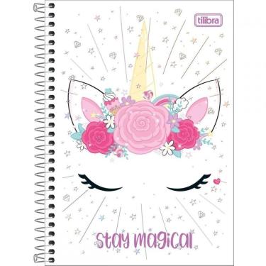 Imagem de Caderno Espiral Capa Dura Universitário 10 Matérias Blink 160 Folhas Estampa 4