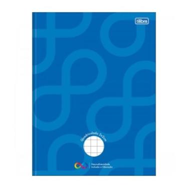 Imagem de Caderno quadriculado 40 folhas neuro 2x2cm - tilibra