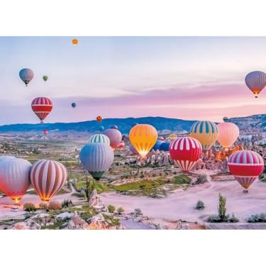 Imagem de Balão de ar quente Focus 1000 peças de papel quebra-cabeça adulto melhora o foco percepção imersiva crianças adultos adolescentes família grande brinquedo quebra-cabeça presente quebra-cabeça desafio