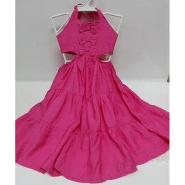 Imagem de Vestido Laços Luxo Infantil Menina Verão Lessa Kids Rf K162-Feminino