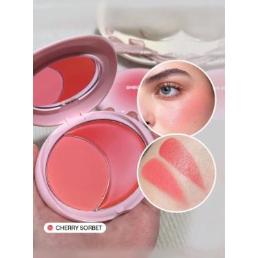 Imagem de Duo de Blush Cremoso e Pó Cheek 2 Sheglam -  Cherry Sorbet