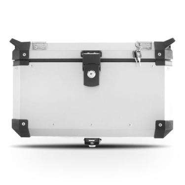 Imagem de Baú Alumínio Escovado 48 Litros Top Case Universal Super Adventure Ace