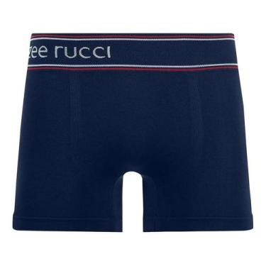 Imagem de Cueca Boxer Sem Costura Zee Rucci ZR0100-001-1616, Azul marinho, G