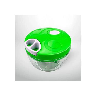Imagem de Mini Processador E Triturador De Alimentos Manual 3 Laminas