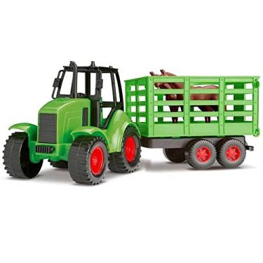 Imagem de Brinquedo Trator Agromak Haras Silmar Ref.6850 - Verde