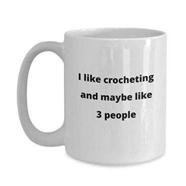 Imagem de Eu gosto de crochê e talvez como 3 pessoas