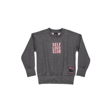 Imagem de Blusão em Moletom Juvenil para Menina Gloss-Feminino