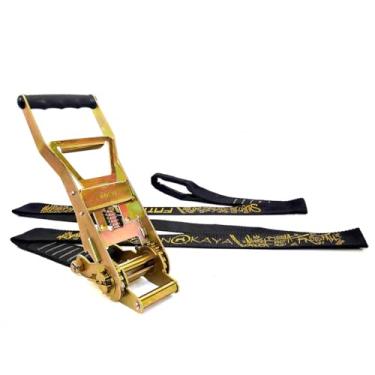 Imagem de Catraca Ergo 50 C/Fita Rabicho 2,5m - Nokaya Slackline