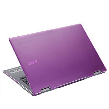 Imagem de mCover Capa compatível apenas com notebook conversível Acer Chromebook Enterprise Spin 513 R841T Series 2021~2022 (NÃO serve para outros modelos Acer) - roxa