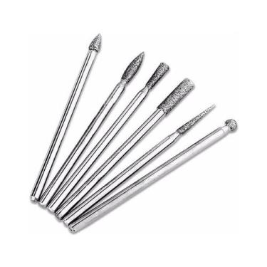 Imagem de Kit Com 30 Brocas Lixa Para Lixadeira De Unhas Elétrica - BCS