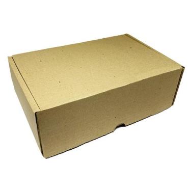 Imagem de Kit 50 Caixas de Papelão Correio Sedex Montável 9x18x28,5 - SPORTINOX