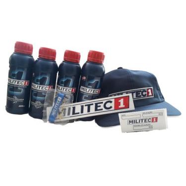 Imagem de 4 Militec-1 Cond. Metal - 200 Ml + Boné + Chaveiro + Adesivo - Dist. A