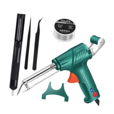 Imagem de Ioensy Kit de acessórios de ferro de solda portátil 60 W Dissipação rápida de calor Ferramenta de soldagem Máquina de solda para linhas de montagem de