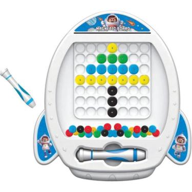 Imagem de Lousa Infantil Espacial Magnética com Caneta - Braskit