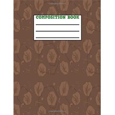 Imagem de Composition Book: Dinosaur Composition Notebook 7.44" x 9.69" Wide Ruled 200 Pages