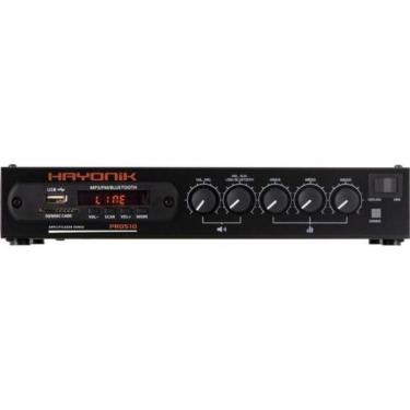 Imagem de Amplificador 50W Rms Com Gongo Eletrônico Pro510 Hayonik