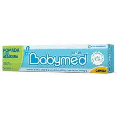 Imagem de Pomada para Prevenção de Assaduras Babymed Menino 45g - CIMED