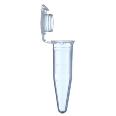 Imagem de WATSON BIO LAB, 131-7155C, 1,5 ml, tubo de microcentrífuga com tampa de bloqueio, 1000 peças, cor natural, autoclavável, fundo redondo, tampa de toque suave, feito no Japão/Kobe