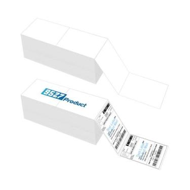 Imagem de Etiquetas de Envio Térmicas 4x6" Zebra - 9527 - Fanfold