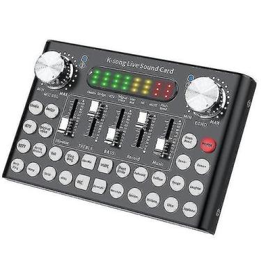 Imagem de Conjunto de Acessórios para Streamer - Placa de Som F9 Bluetooth com M