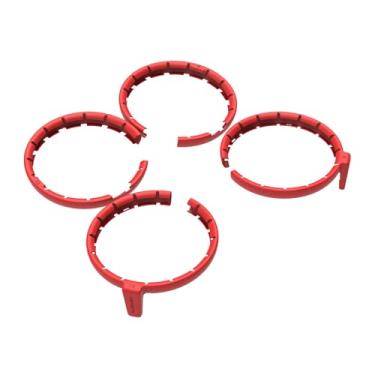 Imagem de BTG All-Surround Propeller Guard Protector for DJI Flip Drone Accessories Props Protector (Red)
