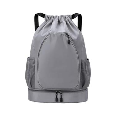 Imagem de rockible Mochila de mochila de tênis Mochila para homens homens Multifuncionais Boletas de raquete de tênis Badminton bolsa de raquete, Cinza