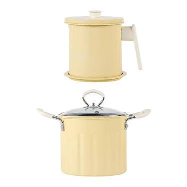 Imagem de WeiLaiKeQi Deep Fryer Set Milk Menor Manteiga Manterte de panela de panela de panela de panela para cozinhar para assar Frissões Fritas de cozinha Restaurante,