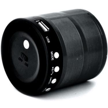 Imagem de Mini Caixa de Som Speaker com Bluetooth Usb Ws-887 - Preto