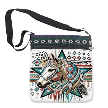 Imagem de Bolsa transversal em tela com pintura de diamante DIY, estilo étnico, pintura de diamante de cristal de formato especial por números, kits de mosaico