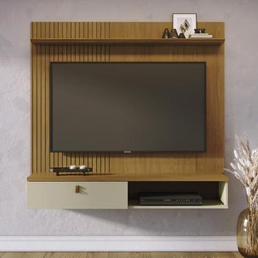 Imagem de Painel Bancada Suspensa 1 Porta Tvs até 55 polegadas Íris