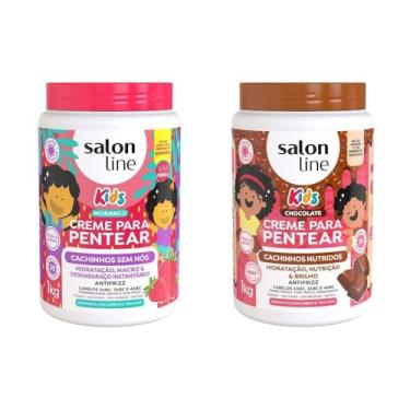 Imagem de Salon Line Kit Creme para Pentear Morango com Chocolate
