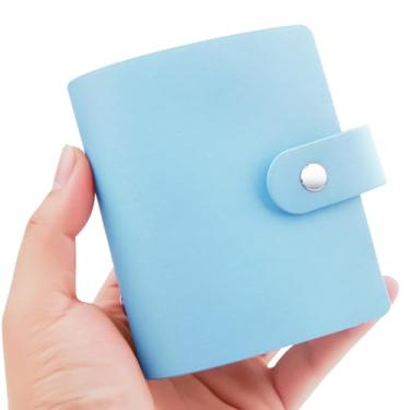 Imagem de 52 Pocket Mini Album 2x3 Filme instantâneo Fuji Instax Mini Series, Polaroid Snapshot, Z2300, câmera instantânea SocialMatic e impressora Zip (1 Pacote, Azul)