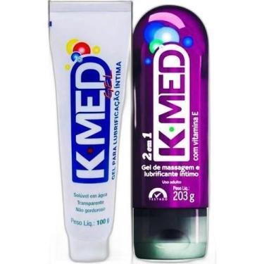Imagem de Kmed Gel Lubrificante Íntimo 2 Em 1 Massagem + K-Med 100G - Cimed
