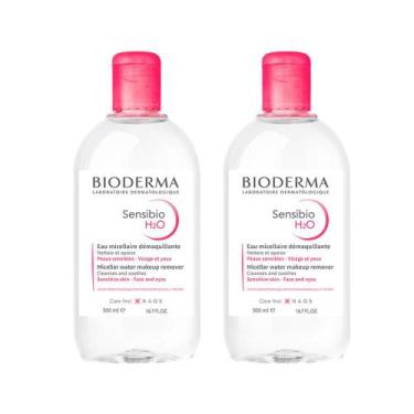 Imagem de Kit Bioderma Sensibio H20 - Água Micelar 500ml 2 Unidades