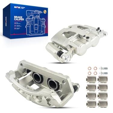 Imagem de KAX Conjunto de pinça de freio a disco adequado para 2013-2022 F250 Super Duty; F-350 Super Duty, traseira esquerda e direita 2 peças