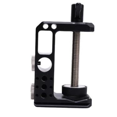 Imagem de Luocute C Câmera da Mesa Monte -se Alumínio de Alumínio Photography C Cramp Com Base de Liberação Rápida de 38 Mm para o Suporte de Luz do tripé