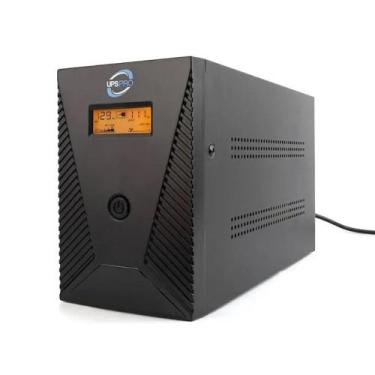 Imagem de Nobreak Slim 600VA UPS E/S Bivolt 4 Tomadas, Bivolt
